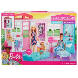 Barbie FXG54 Taşınabilir Portatif Evi